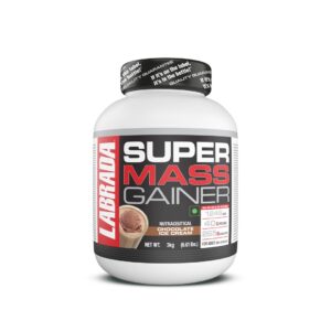 Labrada Super Mass Gainer 3kg | Chocolate Ice Cream Flavor