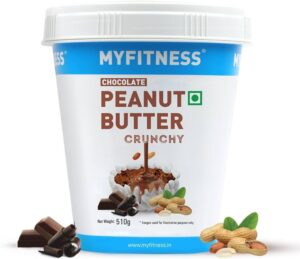 MYFITNESS Peanut Butter Chocolate Spread Crunchy 510g