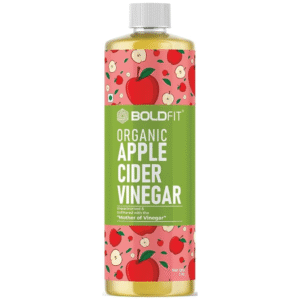 Boldfit Apple cider vinegar juice with mother & Vitamin C, Probiotics, Raw, Unfiltered - 500ml