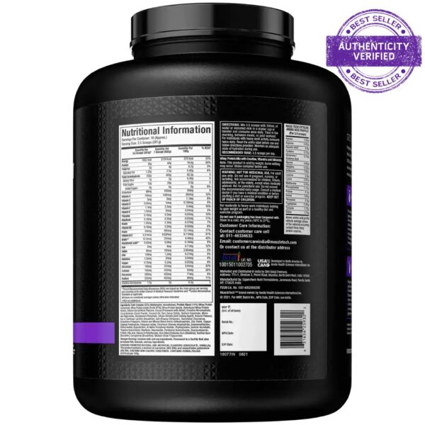 Muscletech Mass-Tech Extreme 2000 | Triple Chocolate Brownie | 3.00 KG - Image 3