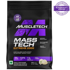 Muscletech Mass-Tech Extreme 2000 Vanilla Milkshake | 5.44 KG