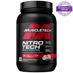 MUSCLETECH™ NITRO-TECH™ WHEY PROTEIN | 1kg | Cookie & Cream