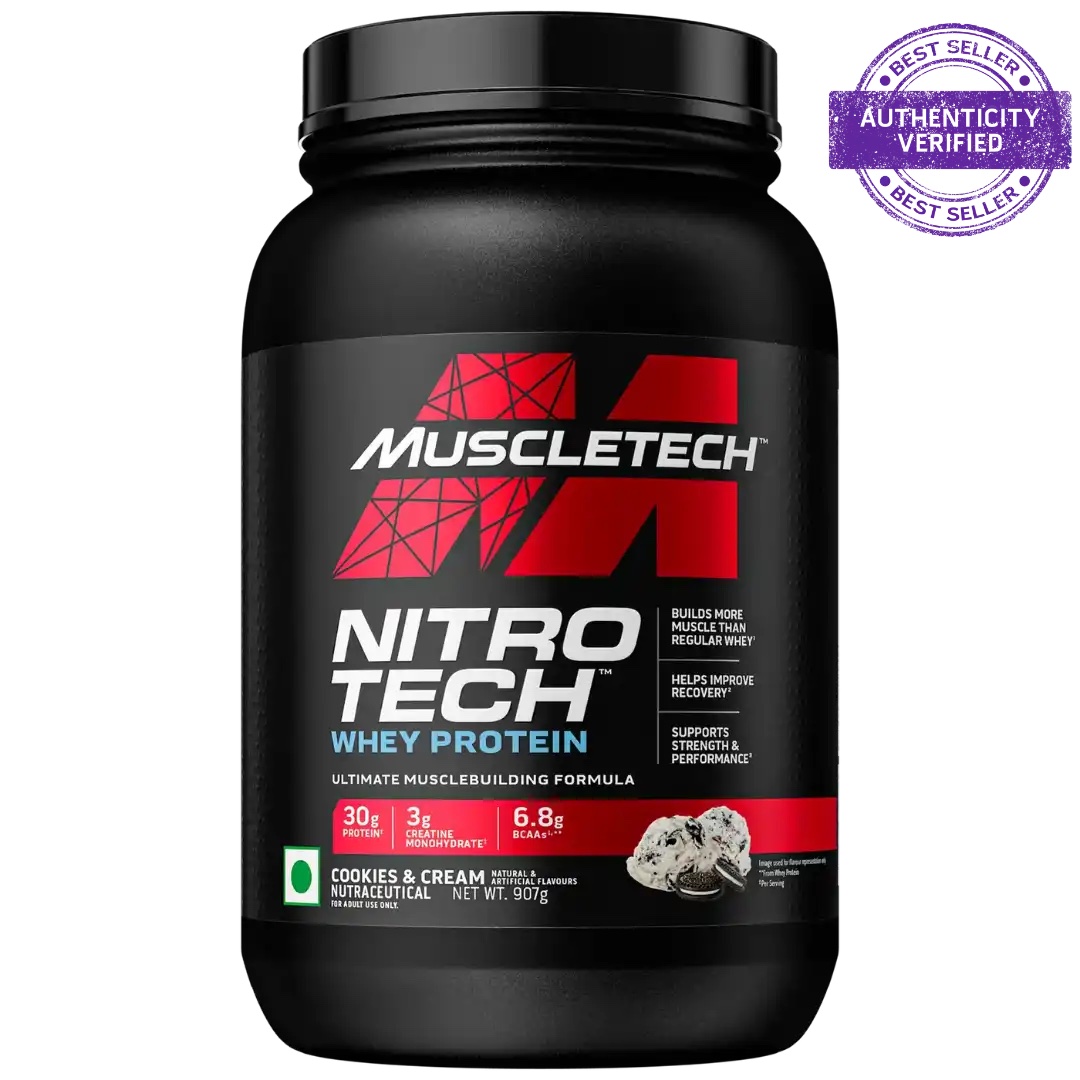 MUSCLETECH™ NITRO-TECH™ WHEY PROTEIN | 1kg | Cookie & Cream