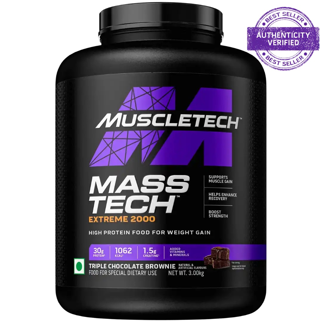 Muscletech Mass-Tech Extreme 2000 | Triple Chocolate Brownie | 3.00 KG