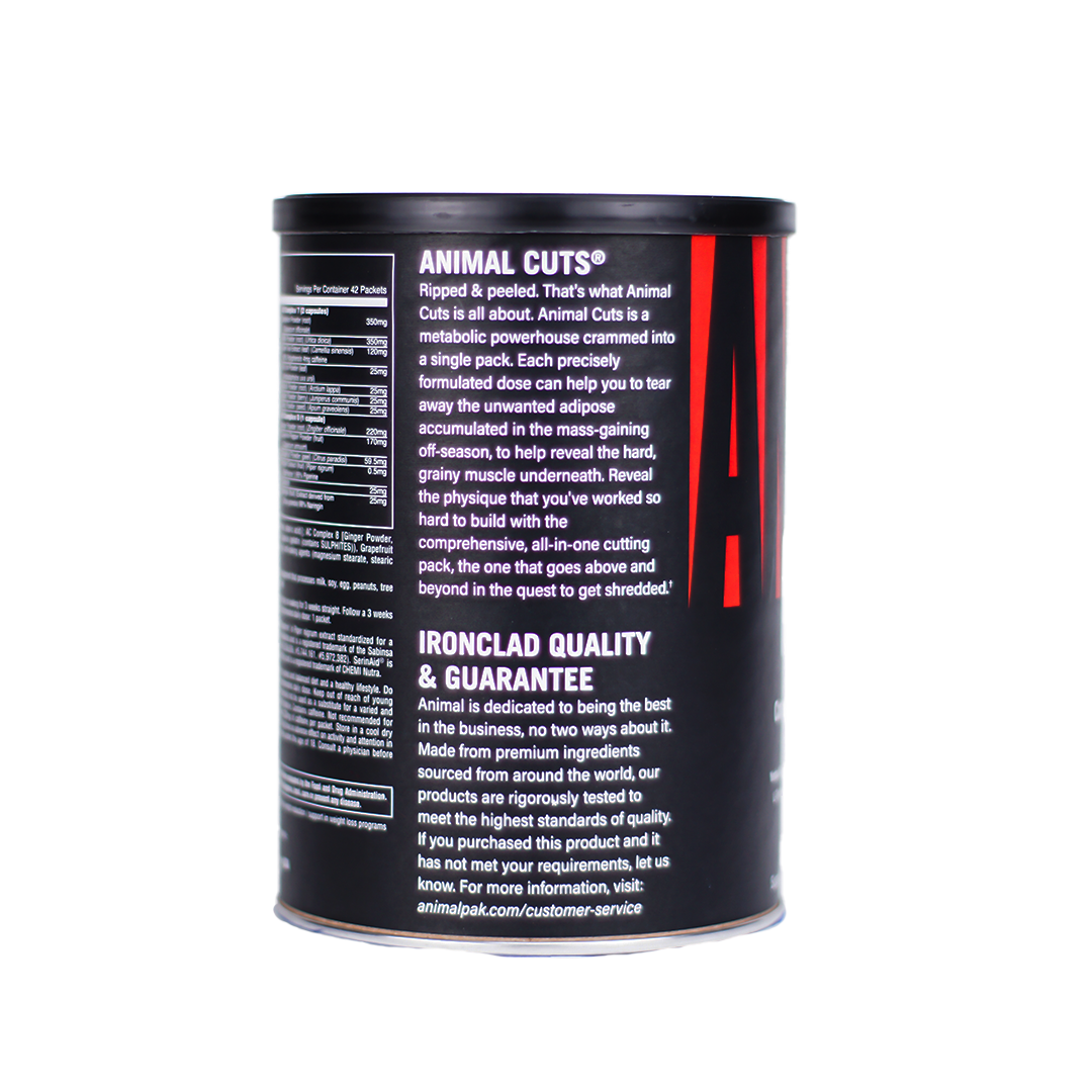 Universal Nutrition Animal AdvanceCuts 42 Packs (USA VERSION) - Image 2