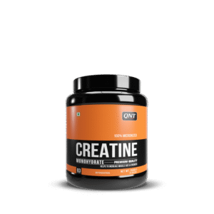 QNT Creatine Monohydrate | 100% Pure & Micronized Powder | 250g | 83 Servings