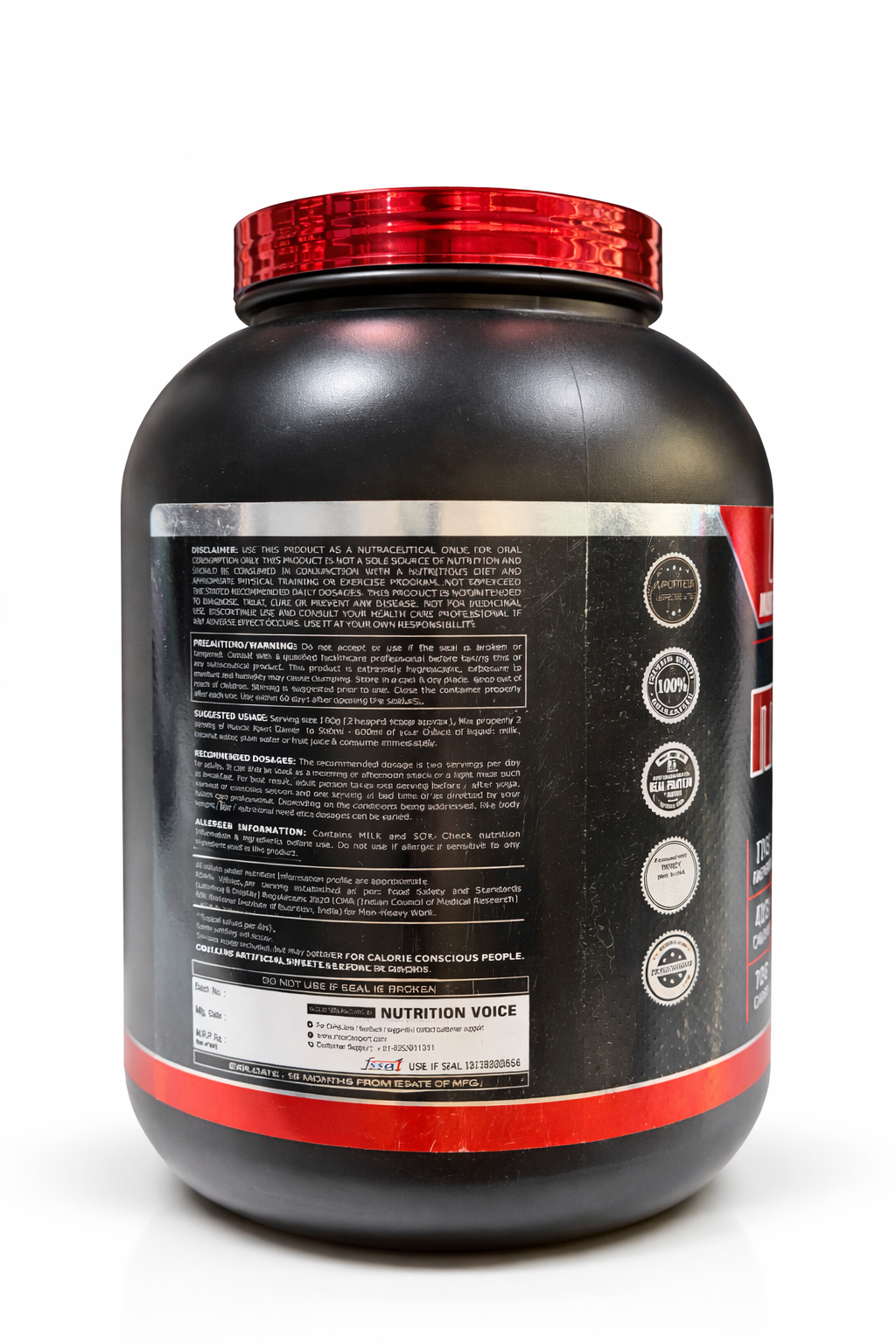 Muscle Xpert Muscle Mass Gainer 5.5 lbs + FREE MuscleBlaze Creatine 320g - Image 4