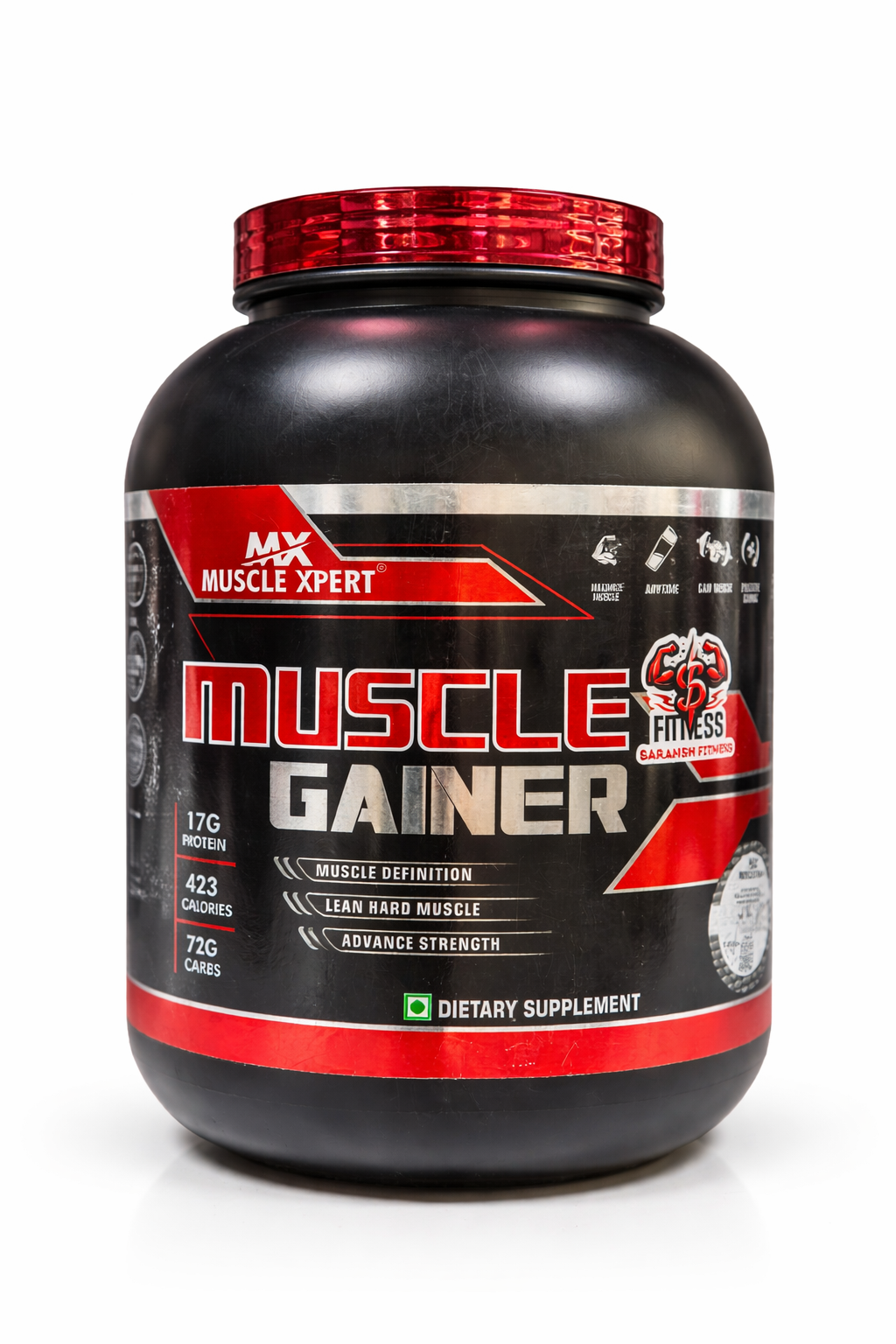 Muscle Xpert Muscle Mass Gainer 5.5 lbs + FREE MuscleBlaze Creatine 320g - Image 3