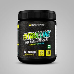 HealthFarm L-Citrulline Mallate for Muscle Power & Pump (100gm)