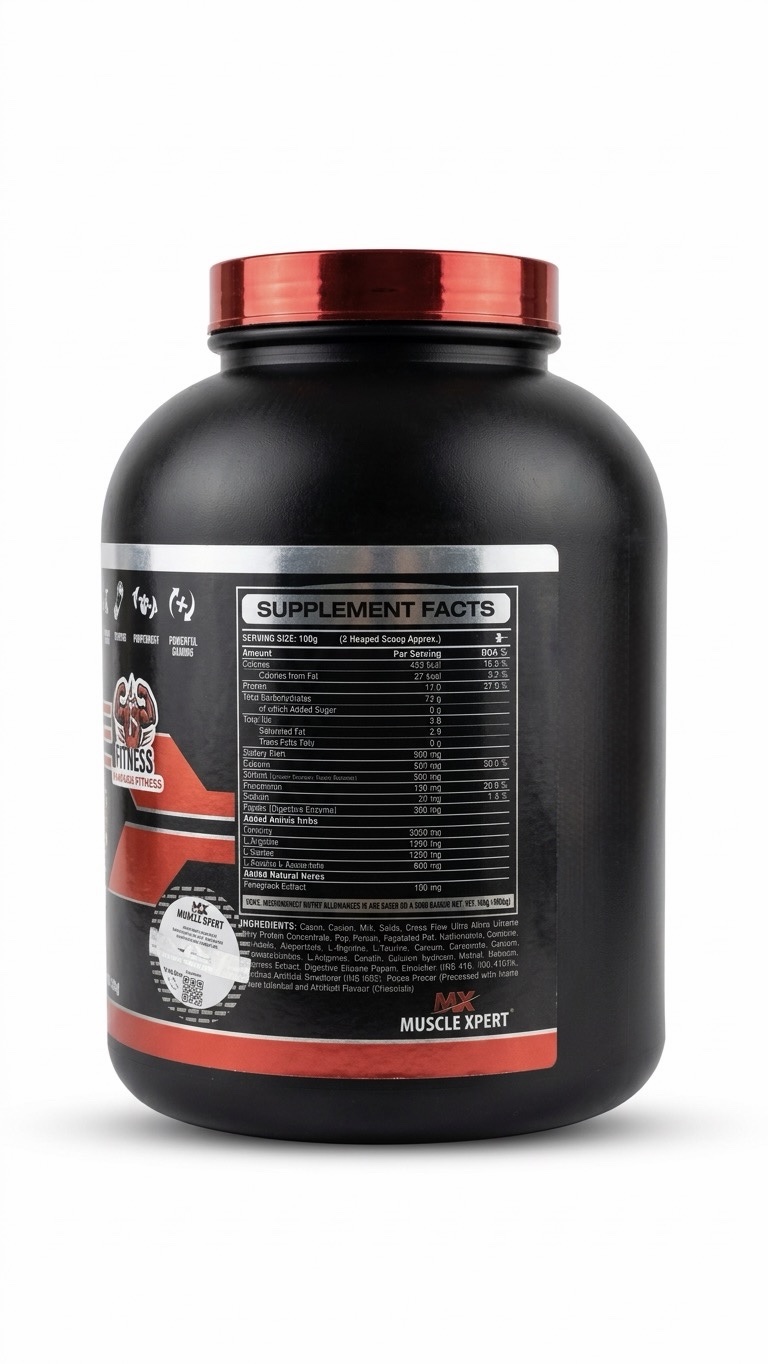 Muscle Xpert Muscle Mass Gainer 5.5 lbs + FREE MuscleBlaze Creatine 320g - Image 5