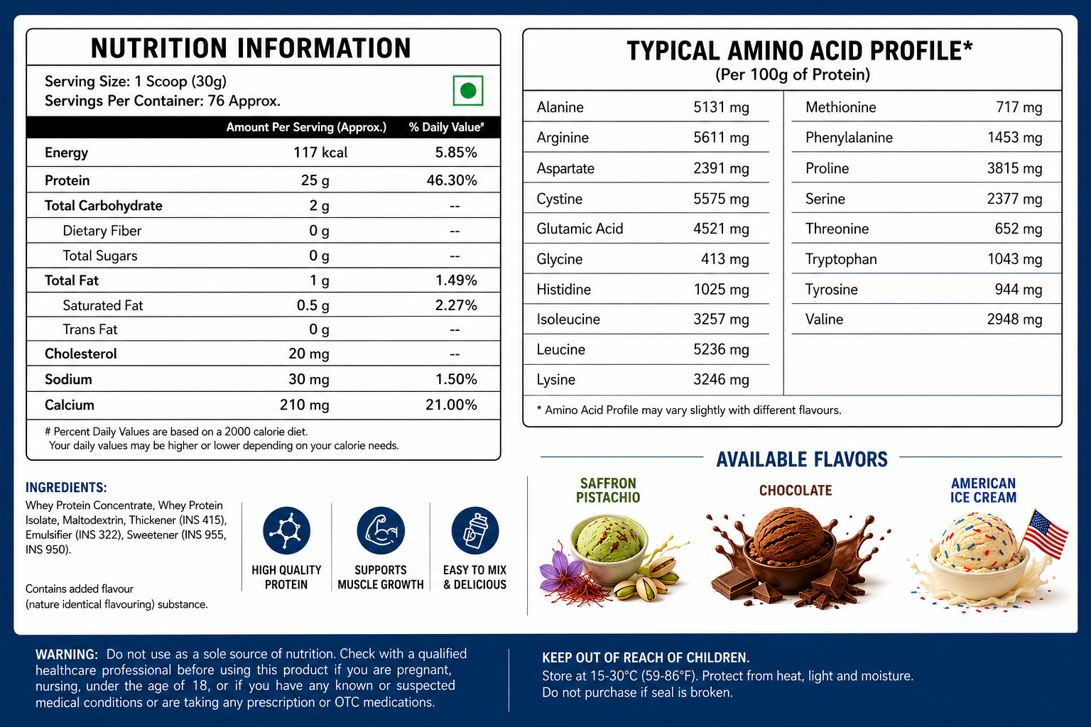 Walter Nutrition Whey Protein - Image 2