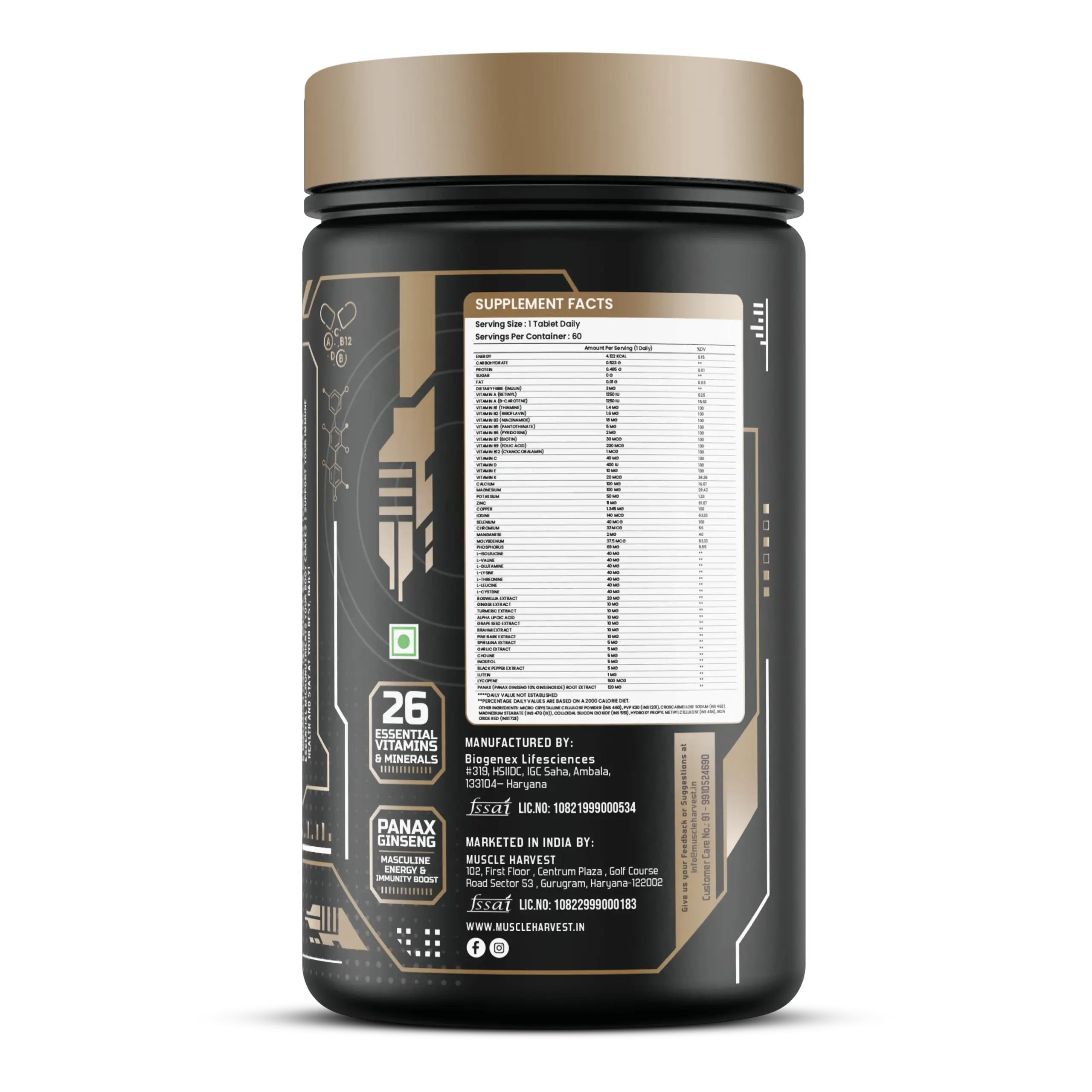 Muscle Harvest ISO Nation 100% Whey Protein Isolate 2KG – 26g Protein, BCAAs, EAAs, Glutamine & Digestive Enzymes for Lean Muscle Growth & Recovery - Image 7