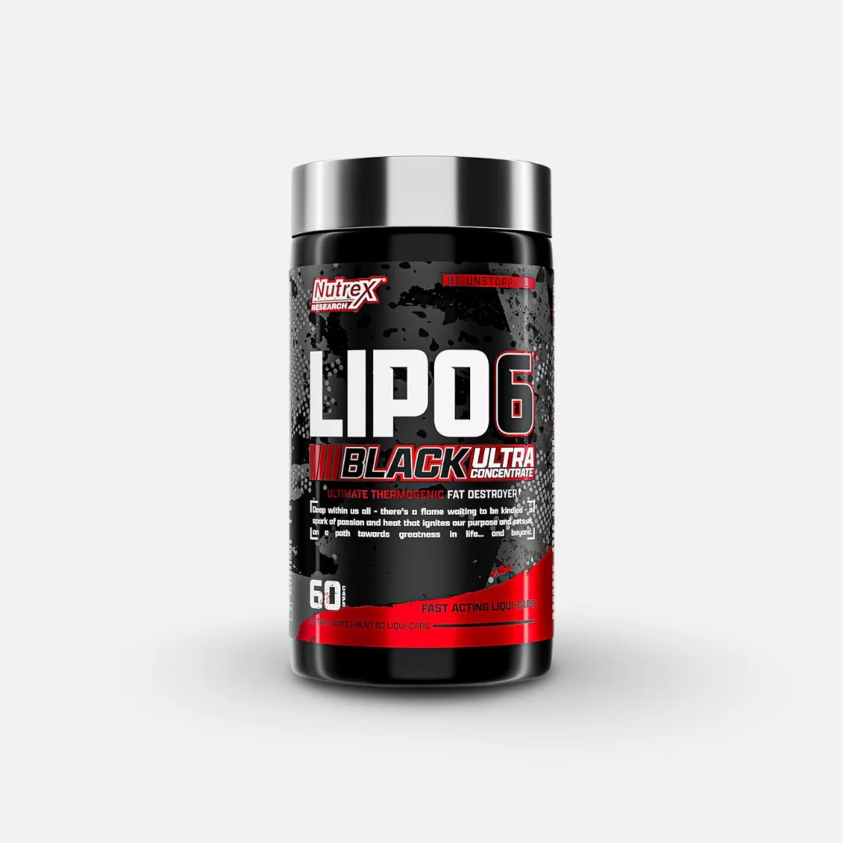 Nutrex Lipo-6 Black Ultra Concentrate 60 Capsules | Advanced Fat Burner