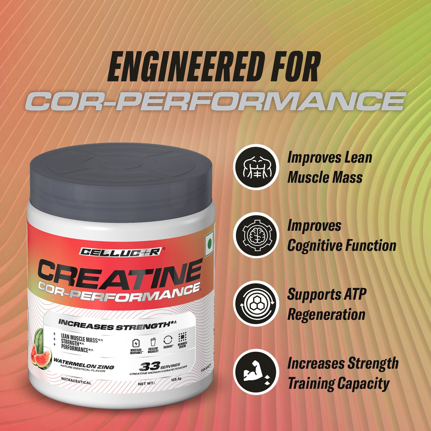 Cellucor COR-Performance Creatine – 315g (83 Servings) - Image 2