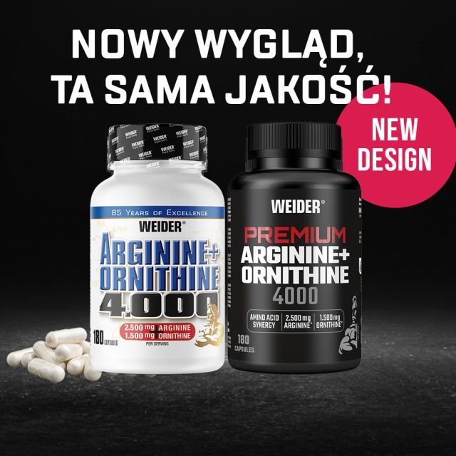 Weider Arginine + Ornithine 4000 | 180 Capsules | Nitric Oxide & Recovery Support - Image 4
