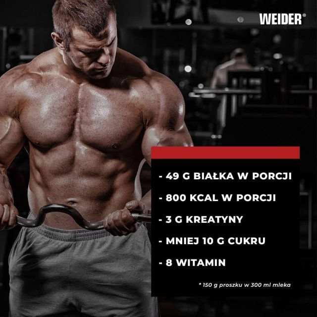 Weider Mega Mass 4000 – 3kg (Vanilla) - Image 3