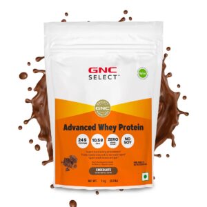 GNC Select Advanced Whey Protein 1kg | 24g Protein