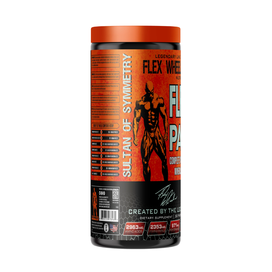 Flex Wheeler Flex Pak 30 Packs | Vitamin & Mineral Stack - Image 2