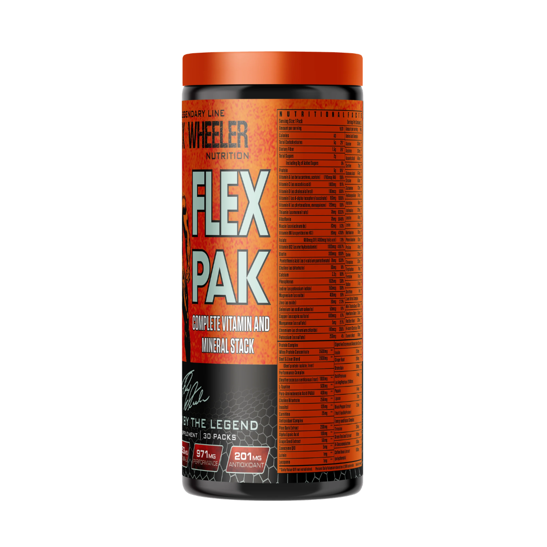 Flex Wheeler Flex Pak 30 Packs | Vitamin & Mineral Stack - Image 3