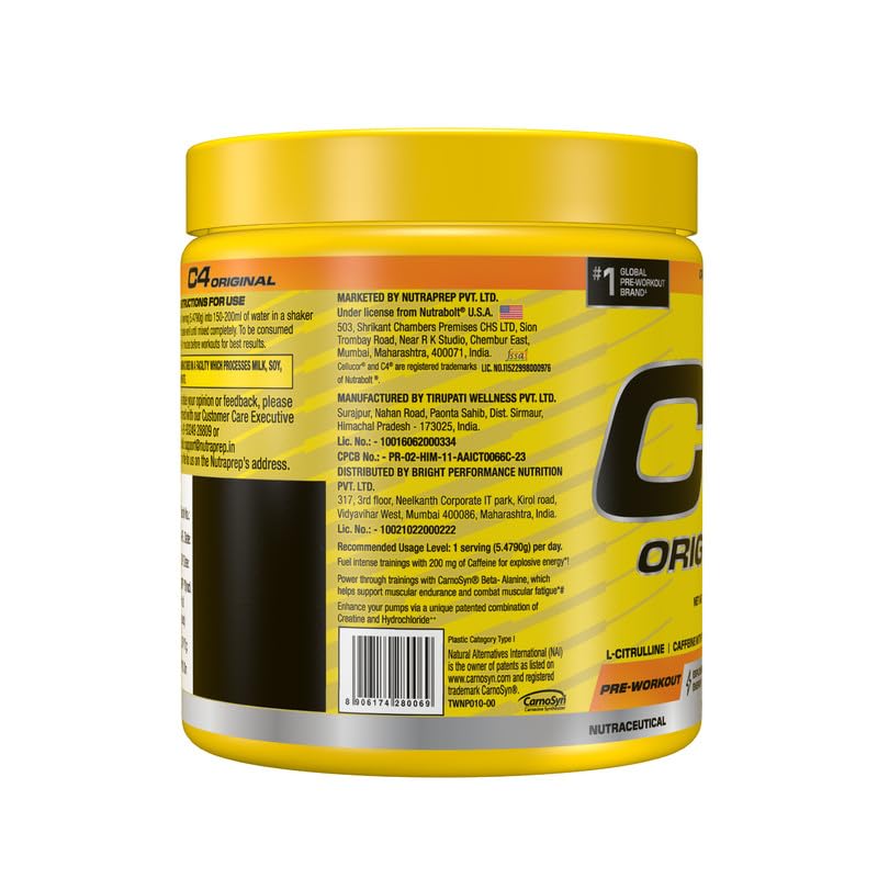 Cellucor C4 Original Pre-Workout 177g | 30 Servings - Image 6