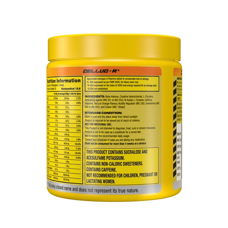 Cellucor C4 Original Pre-Workout 177g | 30 Servings - Image 4
